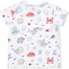 Sailor Sea Creatures, Crew Neck Tee with Casual Short - Mixed Apparel Set - 3