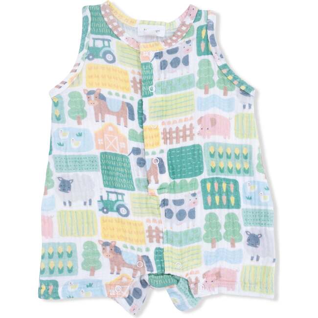 Patchwork Farm, Sleeveless Shortie Romper