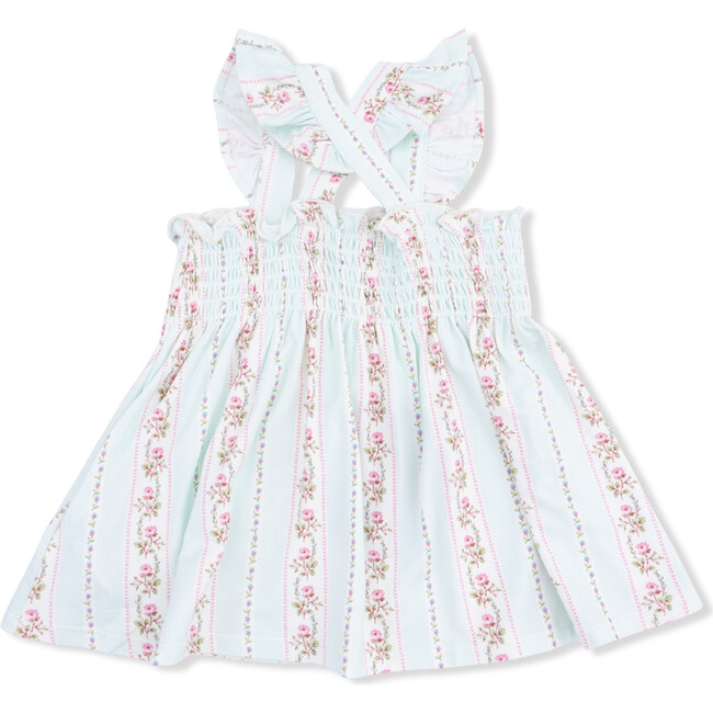 Antoinette Stripe, Smocked Top with Bloomer