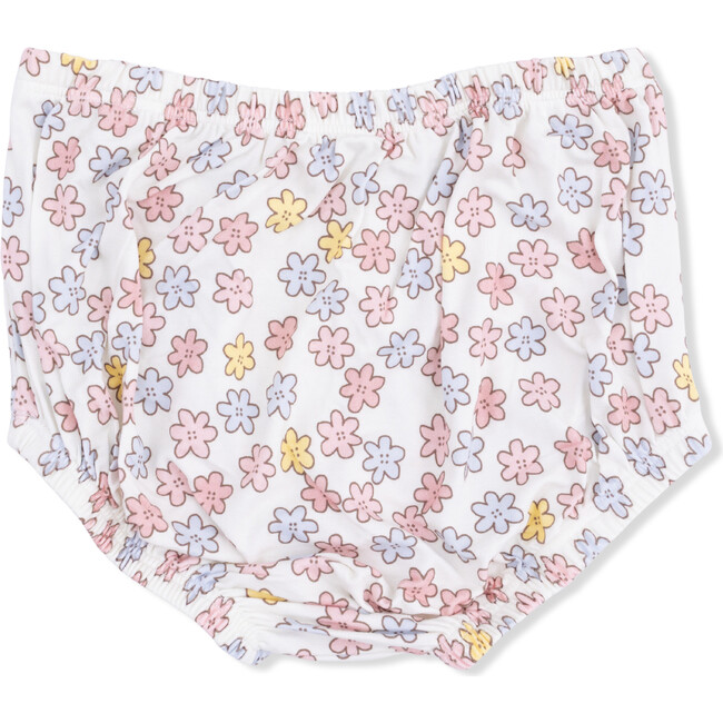 Sarah Floral, Puff Sleeve Baby Doll Dress and Bloomer - Dresses - 5