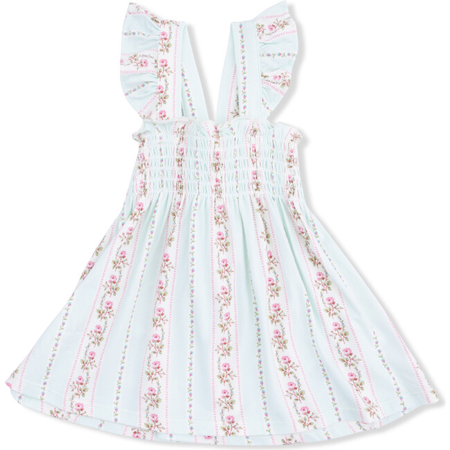 Antoinette Stripe, Smocked Top with Bloomer - Mixed Apparel Set - 3