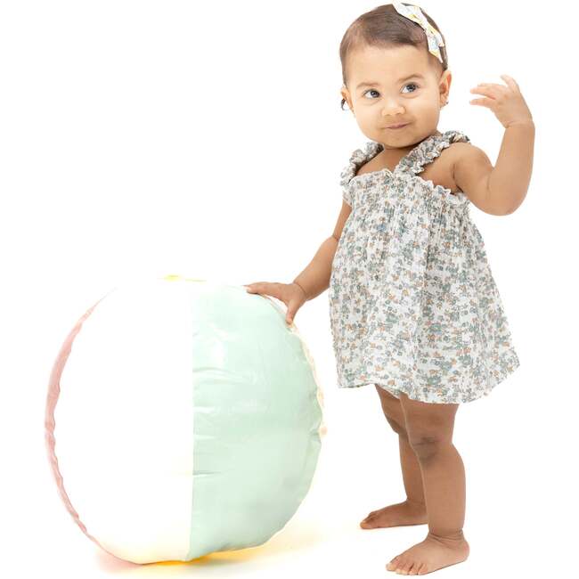 Camille Floral, Ruffly Strap Top and Bloomer