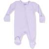 Solid Orchid Petal, 2 Way Zipper Footie - Footie Pajamas - 1 - thumbnail
