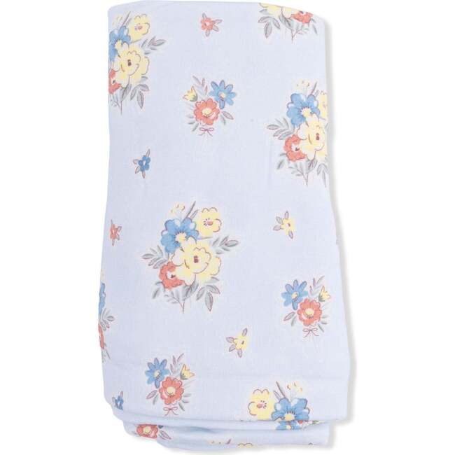Country Stitch Floral , Swaddle Blanket