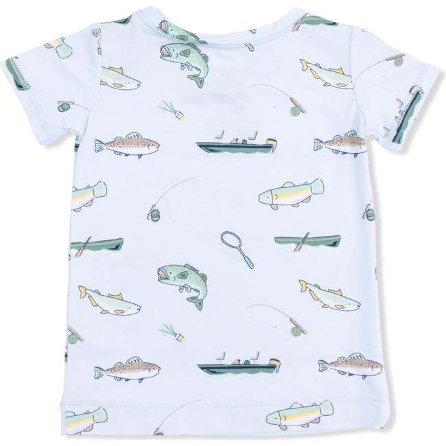 Fishing, Short Sleeve Loungewear Set