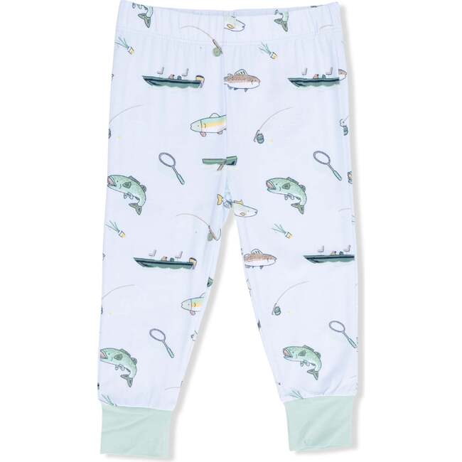 Fishing, Short Sleeve Loungewear Set - Mixed Apparel Set - 3