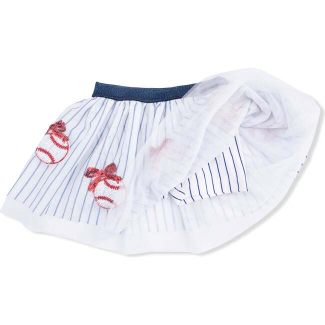 Baseball Stripe, Tutu Skirt with Bike Shorts - Tutus - 4