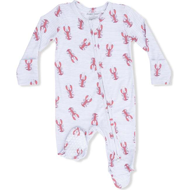 Lobsters, 2 Way Zipper Footie