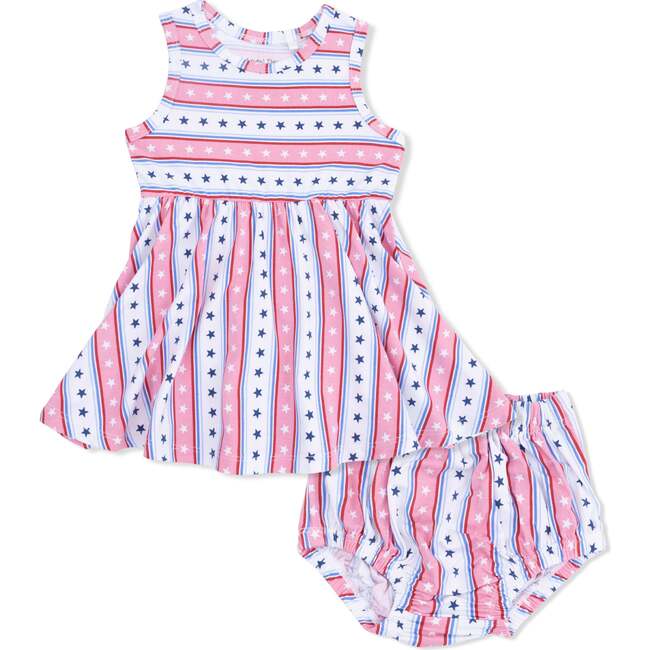 Stars and Stripes, Tank Dress with Bloomer