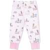 Fancy Hounds with Bows, Short Sleeve Loungewear Set - Mixed Apparel Set - 3