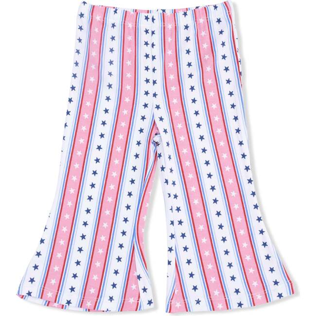 Stars and Stripes, Peplum Tank with Baby Bells - Mixed Apparel Set - 3