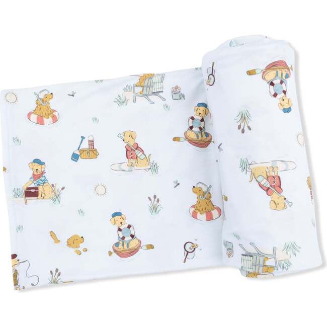 Lake Buddy Dogs, 2 Way Zipper Footie & Swaddle