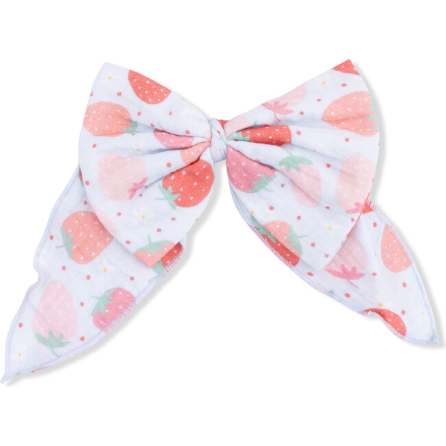 Strawberry Bliss, Jill Dress with Bloomer & Large Bow