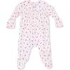 Joli Rosette, Smocked Peter Pan Snap Footie - Footie Pajamas - 3