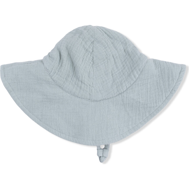Solid Muslin Jadeite, Wide Brim Sun Hat