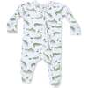 Crayon Alligators, 2 Way Zipper Footie - Footie Pajamas - 2