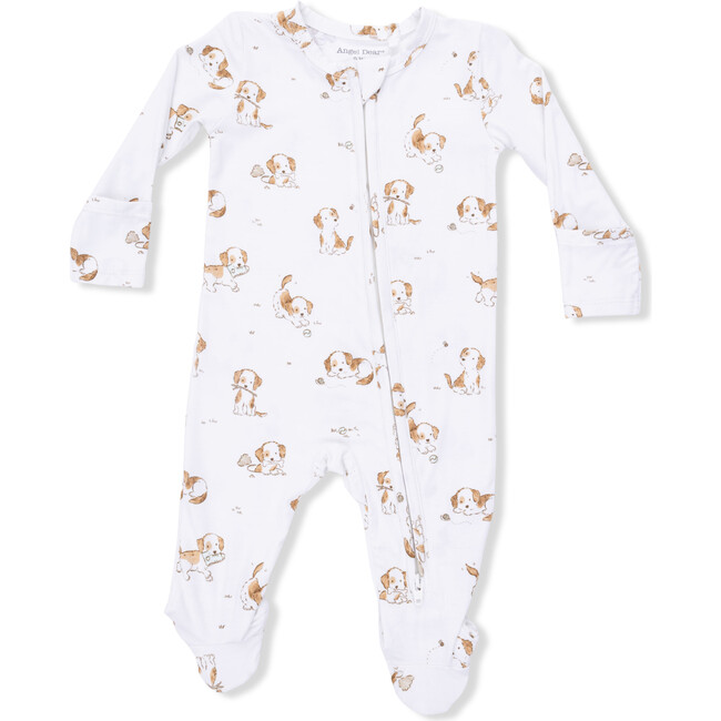 Explorer Puppy, 2 Way Zipper Footie - Footie Pajamas - 3
