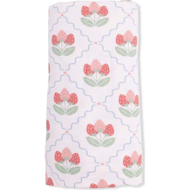 Sweet Strawberries, Swaddle Blanket