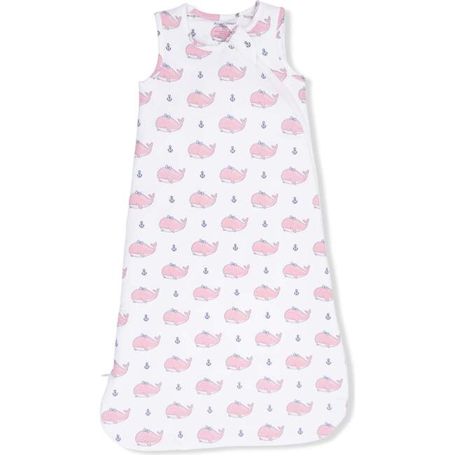 Bubbly Whale with Bow Pink, Sleep Bag