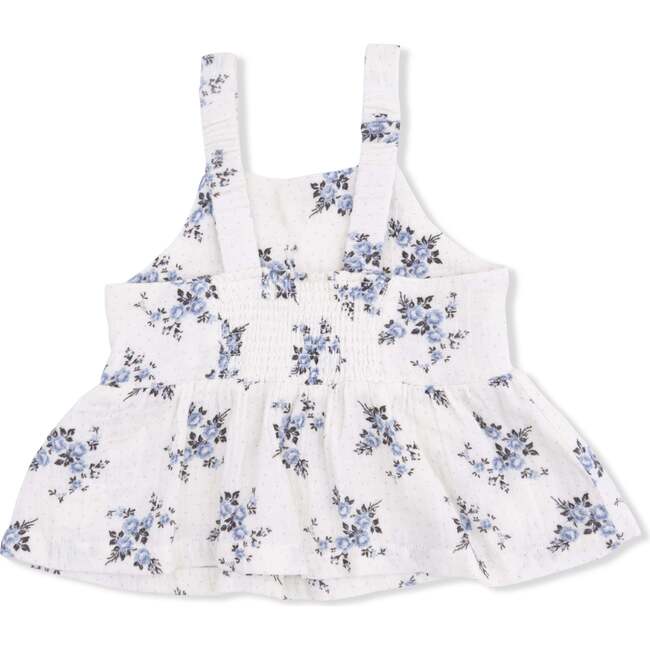 Belle Rosette Dot, Peplum Tank with Smocked Waist Pant - Mixed Apparel Set - 5