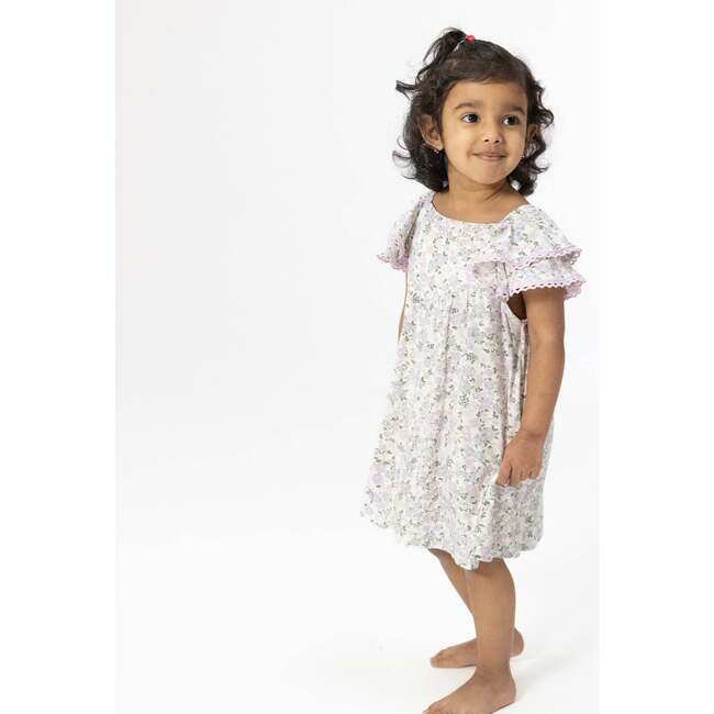 Shannon Floral, V-Neck Dress and Bloomer