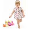 Cabbage Roses, Ruffle Back Top and Bloomer - Mixed Apparel Set - 1 - thumbnail