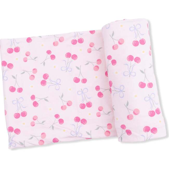 Sweet Bow Cherries, Swaddle Blanket