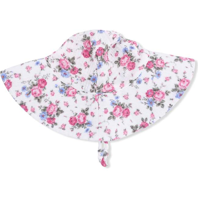 Cabbage Roses, Wide Brim Sun Hat