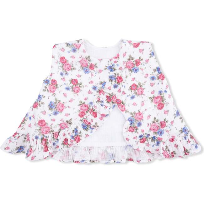 Cabbage Roses, Ruffle Back Top and Bloomer - Mixed Apparel Set - 3