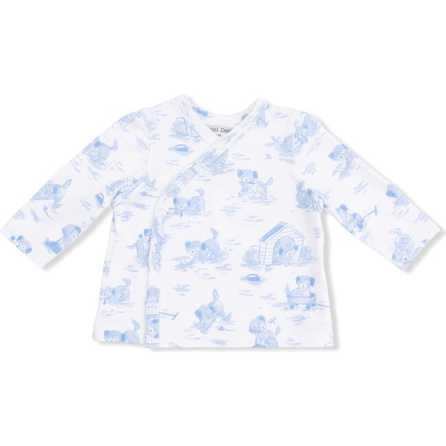 Puppy Toile Blue, Take Me Home Set with Convertible Pant - Mixed Apparel Set - 3