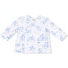 Puppy Toile Blue, Take Me Home Set with Convertible Pant - Mixed Apparel Set - 3 - thumbnail