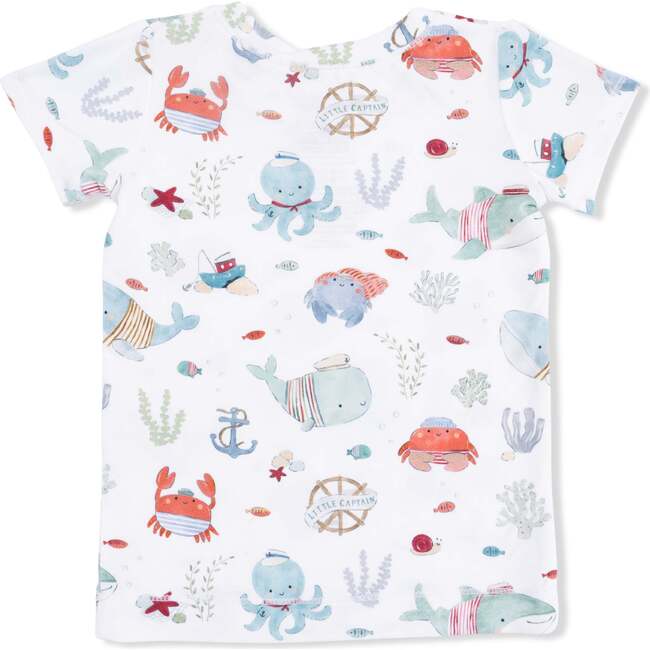 Sailor Sea Creatures, Short Sleeve Loungewear Set - Mixed Apparel Set - 3
