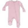 Solid Peachskin, 2 Way Zipper Footie - Footie Pajamas - 1 - thumbnail