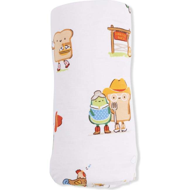 Avocado Toast, American Gothic, Swaddle Blanket