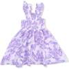 Lilac Floral , Smocked Sundress - Dresses - 2