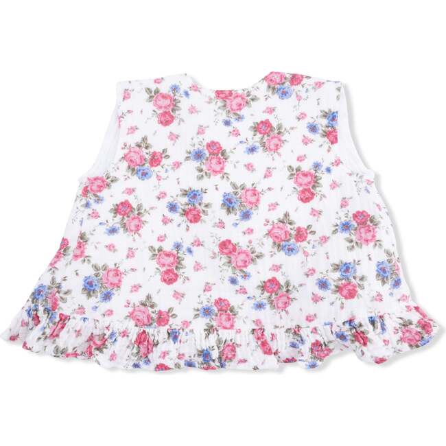 Cabbage Roses, Ruffle Back Top and Bloomer - Mixed Apparel Set - 6