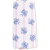 Stripe Dot Roses, Ruffle Burp Cloth - Burp Cloths - 2