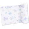 Floral Sea Creatures, Swaddle Blanket - Swaddles - 1 - thumbnail