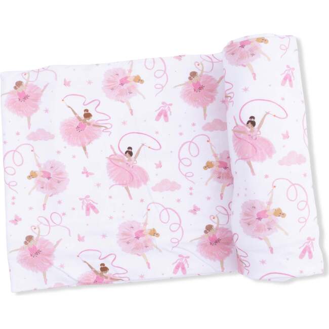 Ribbon Ballerinas, Swaddle Blanket