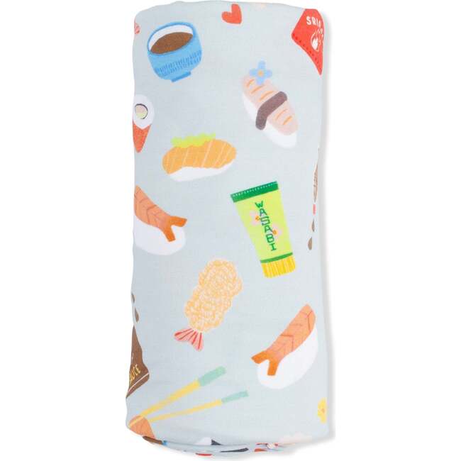 Sushi, Swaddle Blanket