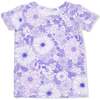 Lacy Lavender Floral, Loungewear Short Set - Mixed Apparel Set - 2