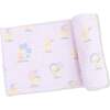 Vintage Spring Ducklings Pink, Swaddle Blanket - Swaddles - 1 - thumbnail
