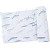 Little Whales, Swaddle Blanket - Swaddles - 1 - thumbnail
