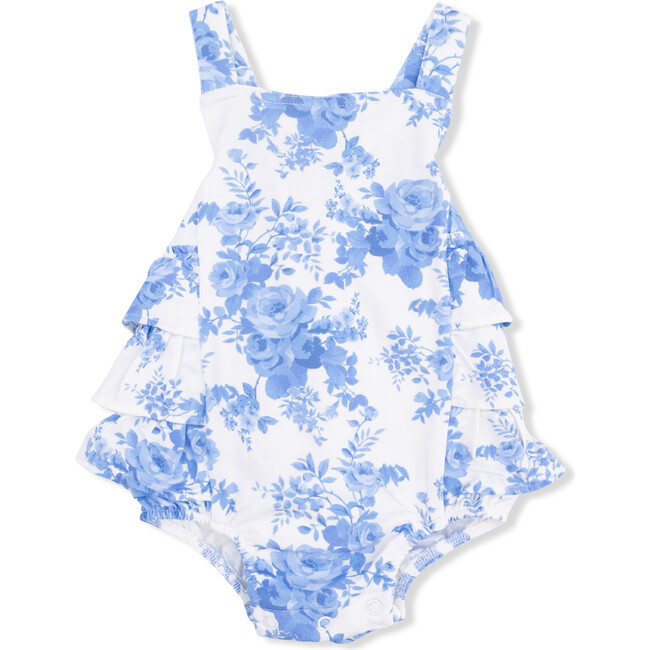 Dream Cottage Floral, Ruffle Sunsuit