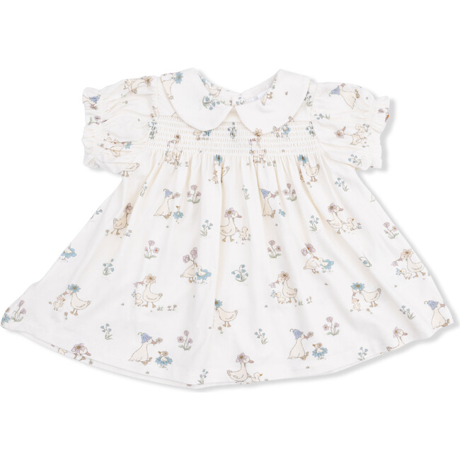 Flower Ducklings, Smocked Dress Set