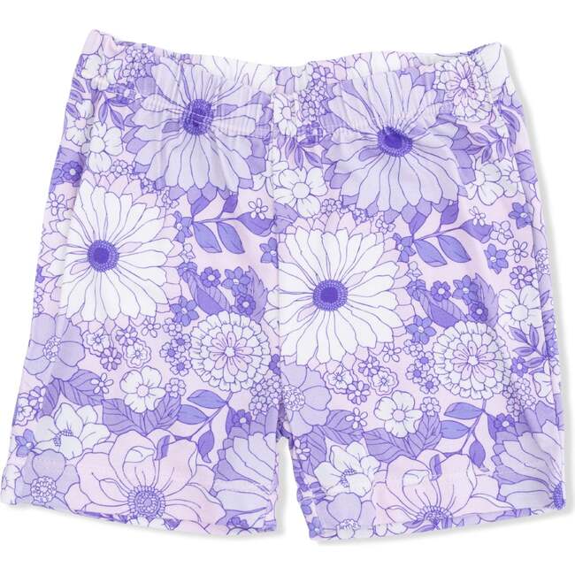 Lacy Lavender Floral, Loungewear Short Set - Mixed Apparel Set - 4