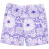 Lacy Lavender Floral, Loungewear Short Set - Mixed Apparel Set - 4