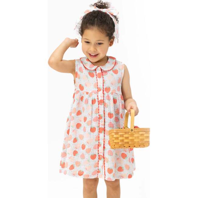 Strawberry Bliss, Jill Dress Sleeveless with Bloomer