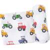 Tractor Friends, Swaddle Blanket - Swaddles - 1 - thumbnail