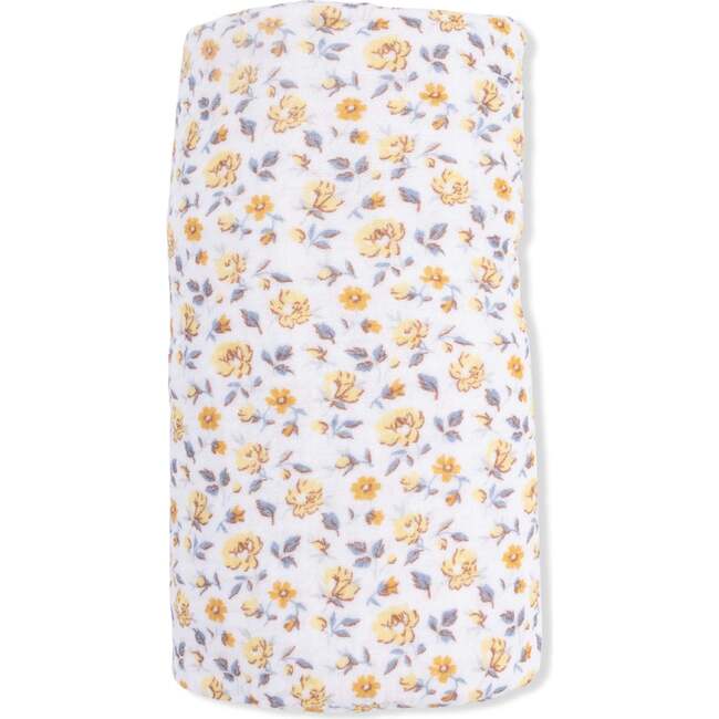 Yellow Country Roses, Swaddle Blanket